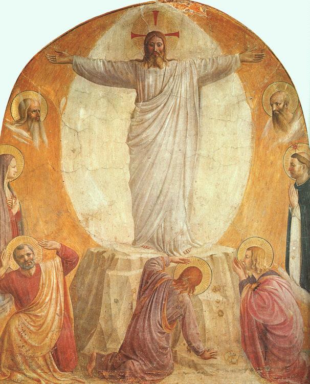 Fra Angelico Transfiguration oil painting image
